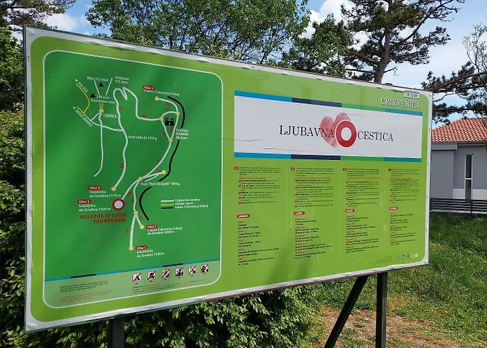 Romantisches Nur 500 Meter Zum Mit Privatem Balkon * Crikvenica